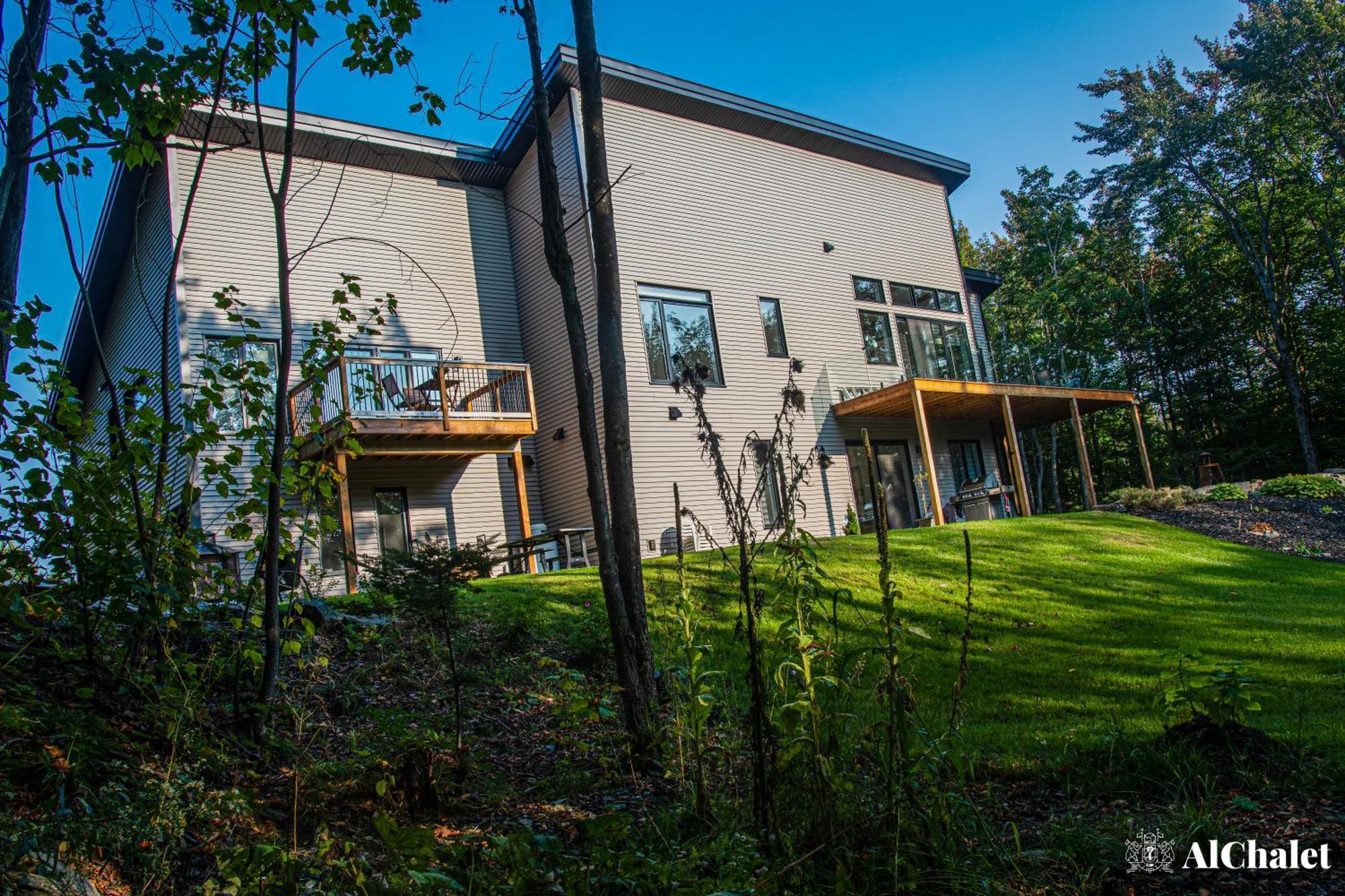 Chalet Woodpecker Lodge - Chaleureux Avec Foyer. Orford Luaran gambar